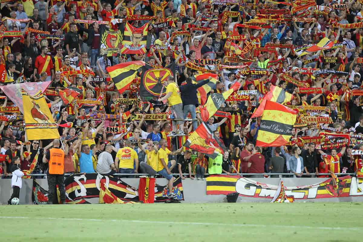 Le RC Lens pas encore dans les sommets au classement des tribunes