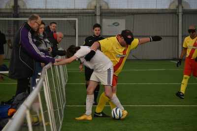 Des stages de Cecifoot avec le RC Lens