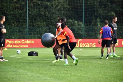 L’entraînement du RC Lens en quelques clichés !