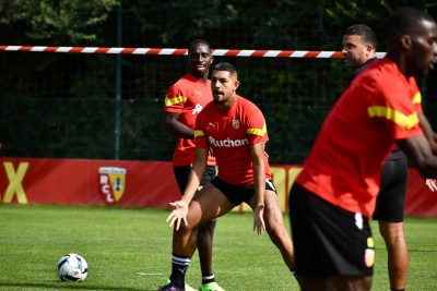 L’entraînement du RC Lens en quelques clichés !