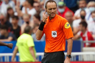 Retour sur l’arbitre désigné pour diriger le match RC Lens-PSG