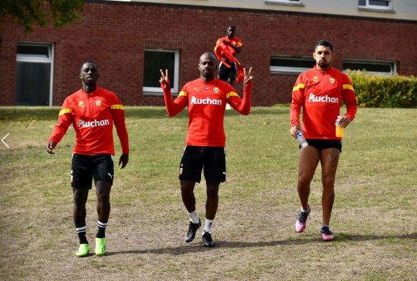 Machado Kakuta et Medina à l'entrainement