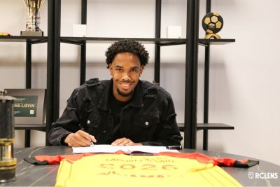 Premier contrat pro avec le RC Lens pour Rémy Labeau Lascary !