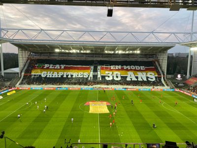 Un anniversaire, un superbe tifo, une ambiance de feu… et une possible sanction à venir ?