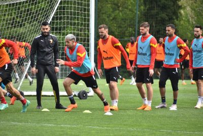 L’entraînement du jour en images
