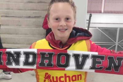 [Vidéo] « C’était génial ! » : le petit Gabin nous raconte son échange d’écharpe avec un fan du PSV