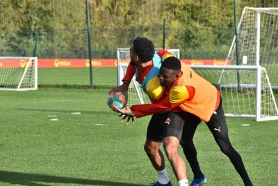 L’entraînement du jour en images