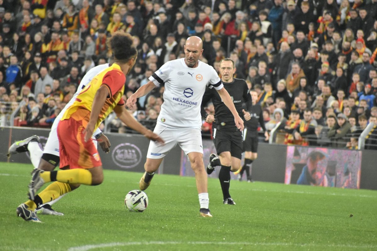 zinédine zidane Match des Légendes