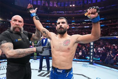 Supporter du RC Lens, Benoît Saint-Denis (MMA) compare l’ambiance du Madison Square Garden à celle de Bollaert-Delelis