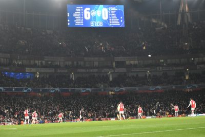 Le Flop 5 des matches du RC Lens en 2023 : Arsenal-RC Lens (6-0)