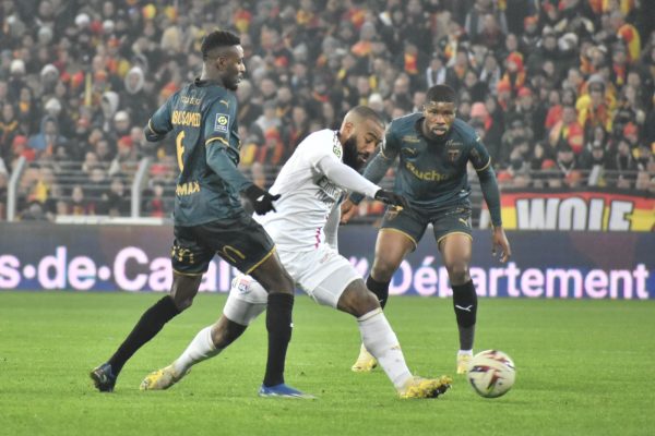 lacazette abdul samed danso Lens Lyon 021223