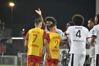 Revivez la rencontre RC Lens-Nice en images