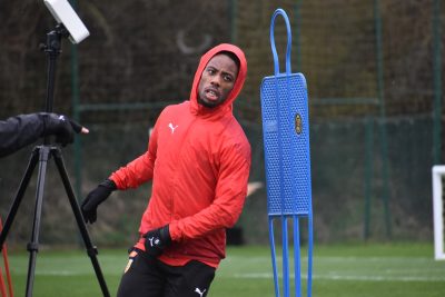 L’entraînement du jour avant Lyon-Lens en images