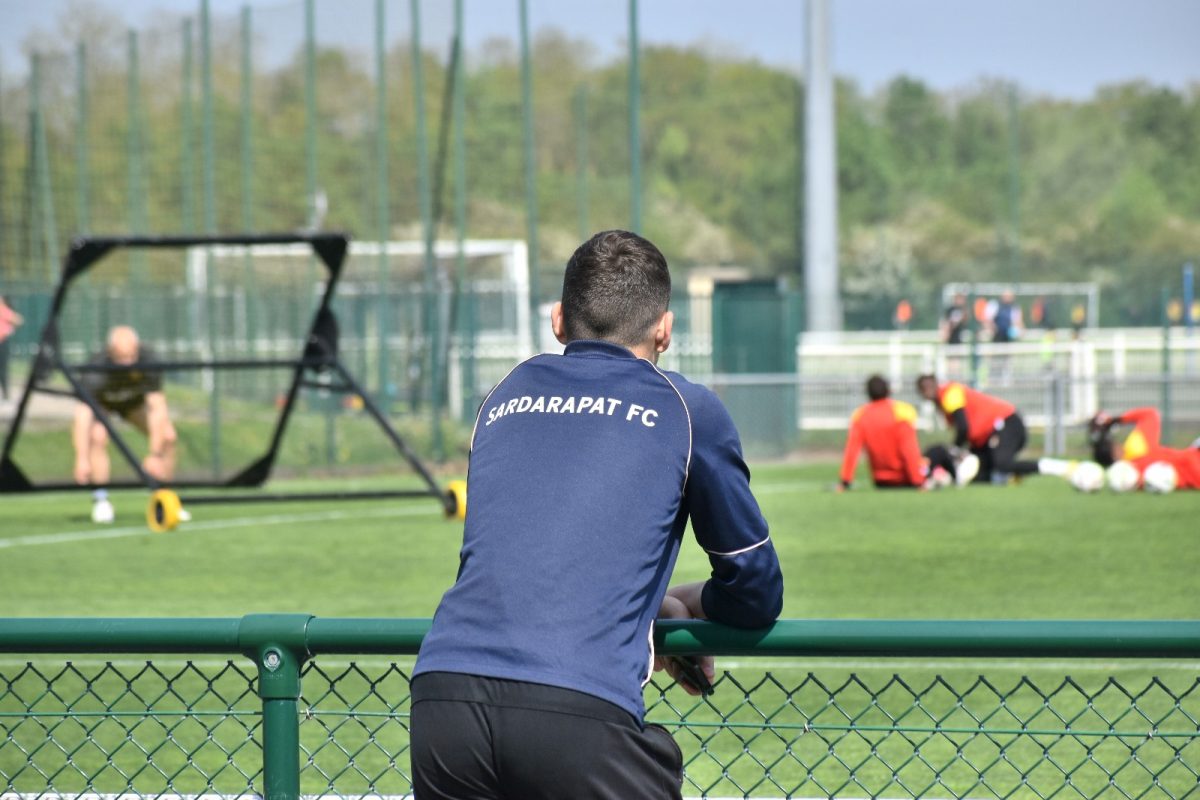 sardarapat fc arménie entraînement