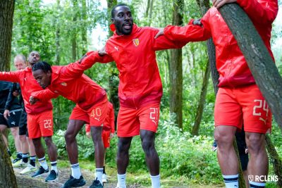 Le RC Lens a délaissé la Gaillette pour consolider l’esprit de groupe