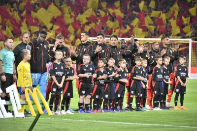 Revivez le match RC Lens-Lyon en images