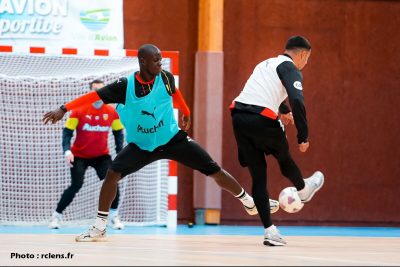 Séance spéciale façon futsal pour les joueurs du RC Lens