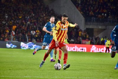 Florian Sotoca honoré par le RC Lens pour sa 200e