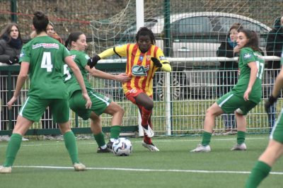 [Seconde Ligue] Avec son but dimanche, la Lensoise Aude Gbedjissi reprend la tête du classement des buteuses