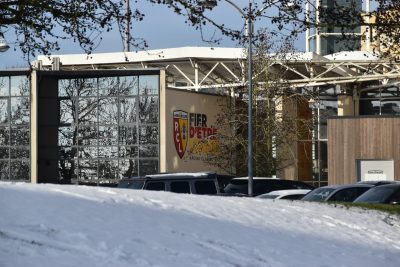 L’entraînement du jour, sous le Dôme, en images
