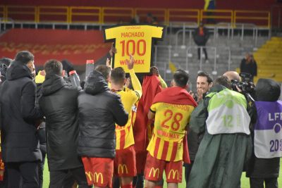 Le RC Lens a célébré la 100e de Deiver Machado en Sang et Or !