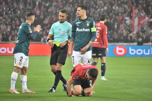 arbitre aguilar derby lille lens 300325