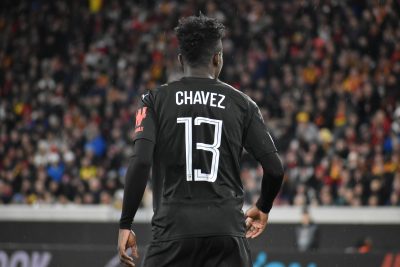 Une place dans la rotation du RC Lens pour Jhoanner Chavez ?