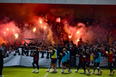 « C’est génial, c’est top», «de la détermination sur le visage des supporters», 4 000 Lensois présents à l’entraînement avant le derby