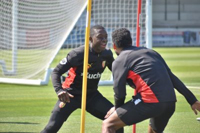 L’entraînement du jour au Stade Blin en images