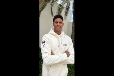 Raphaël Varane s’associe à la marque lensoise Enfant du Racing