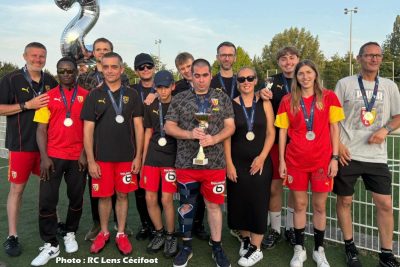 Fin de saison pour le RC Lens Cécifoot, 2e de la poule Challenger