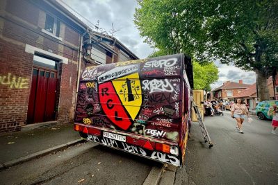 [Photos] De nombreux clins d’œil au RC Lens à l’occasion du festival de street art dans la Cité 4