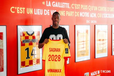 [Officiel] Le défenseur Souleymane Sagnan signe son premier contrat professionnel avec le RC Lens