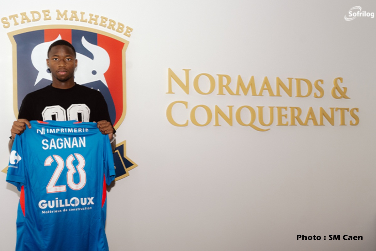 Souleymane Sagnan SM Caen officiel