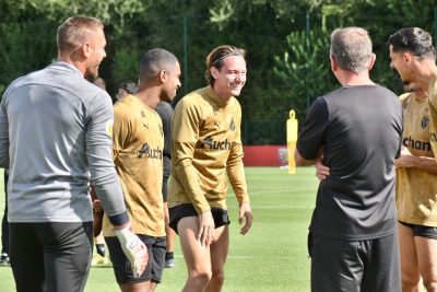 L’entraînement du jour en images