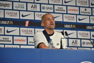 Luis Enrique (PSG) : « Profiter du match entre les deux meilleures équipes du football français »