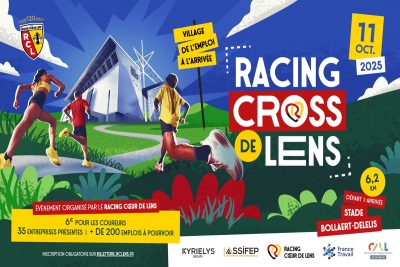 [Rappel] Le Racing Cross de Lens revient cette année avec une boucle de 6,2 kilomètres et un village de l’emploi