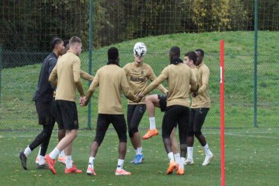 L’entraînement de ce lundi en images