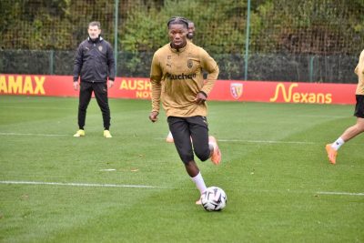 La réserve du RC Lens avec Kyllian Antonio et Fodé Sylla ce vendredi après-midi