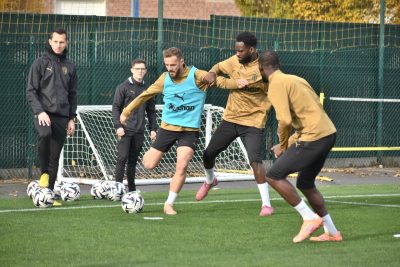 L’entraînement du jour en images