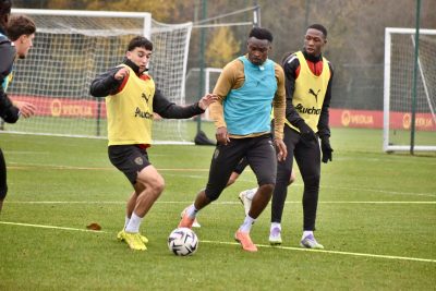 L’entraînement du jour en images à la Gaillette Gervais Martel
