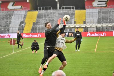 Le RC Lens délocalise son entraînement à Bollaert-Delelis, toutes les photos