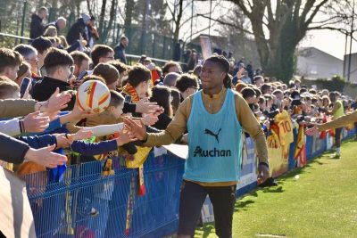 Pour son départ, Fodé Sylla rend hommage à la « famille » du RC Lens