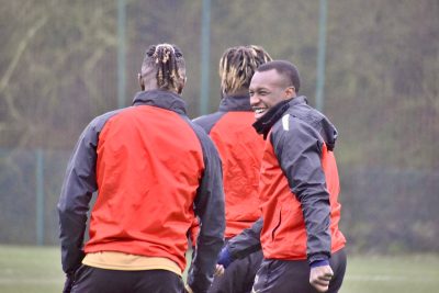 L’entraînement du jour en images