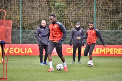 L’entraînement du jour en images