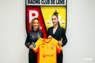 Nouvelle recrue, Asma Merzougui vient renforcer l’entrejeu du RC Lens Féminin