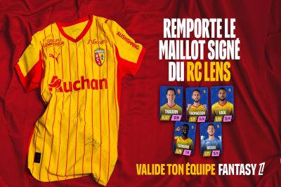 Tentez de remporter un maillot signé par Florian Thauvin et Odsonne Édouard !