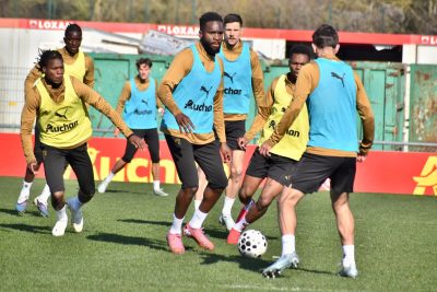 L’entraînement du jour en images