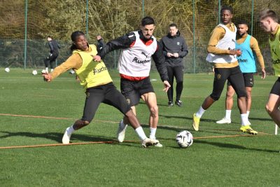L’entraînement du jour en images