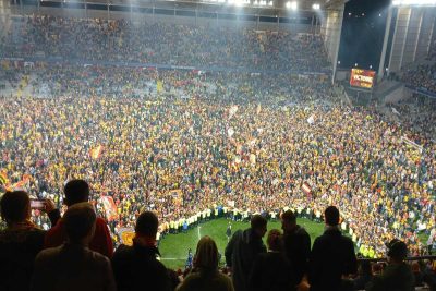 Pas préoccupés par l’adversaire, les supporters du RC Lens avaient tout de même une petite préférence pour Nice